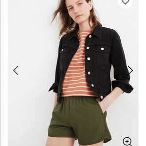 Madewell pull on shorts